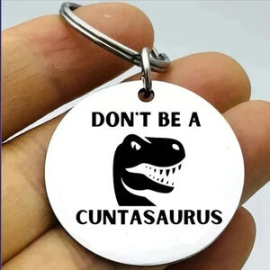 Don't be a Cubtasaurus dinosaurs Keychain